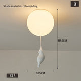 Moderne Bären-Deckenleuchten LED-Cartoon-Lampe