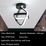 Moderne LED-Lampe mit Fernbedienung