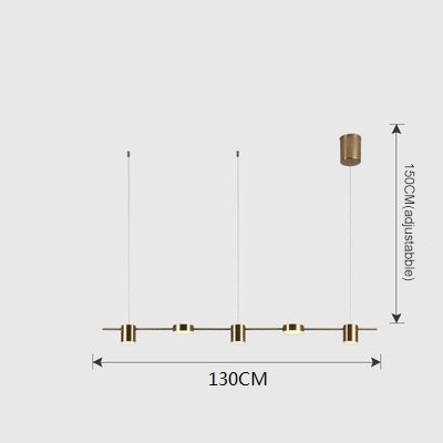 Minimalistischer nordischer LED-Deckenleuchter