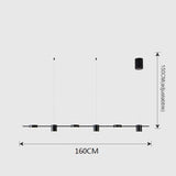 Minimalistischer nordischer LED-Deckenleuchter