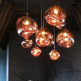 Moderne Lava Pendelleuchte