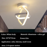 Moderne LED-Lampe mit Fernbedienung